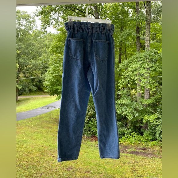 PACSUN 🎉HP🎉 Women’s Paperbag High Waisted Mom Jean Cotton Size 26 - Picture 4 of 9